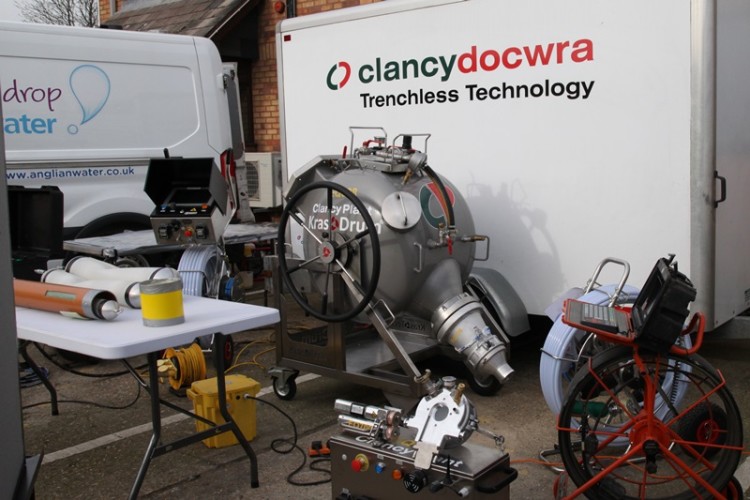 Clancy has invested in trenchless pipe repair technology