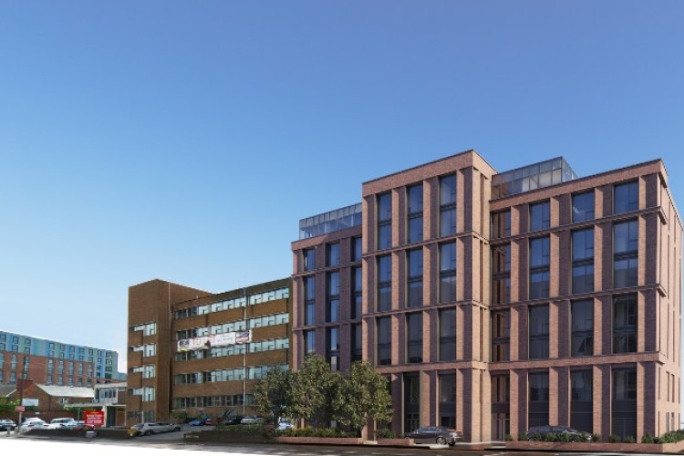 CGI of the planned Agard Street development in Derby