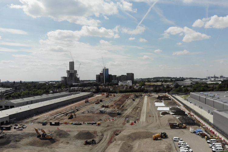 HS2 has completed the clearance of the former Great Western Railway sheds at Old Oak Common as work continues to prepare the way for the high speed rail project&rsquo;s transformative west London super-hub