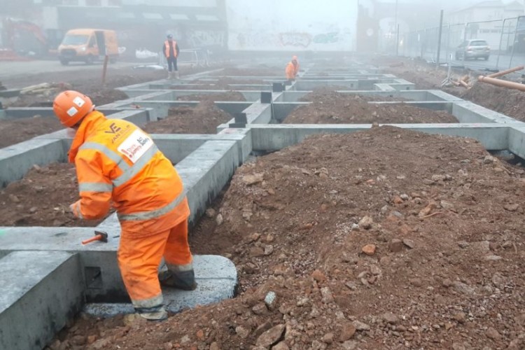 Van Elle has had success with its Smartfoot precast modular foundations