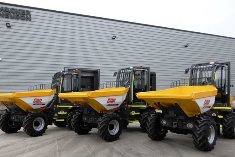 GAP buys Wacker Neuson cabbed dumpers  