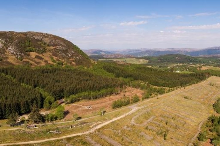 Aecom is carrying out the work across a 100-acre site in the Scottish Highlands
