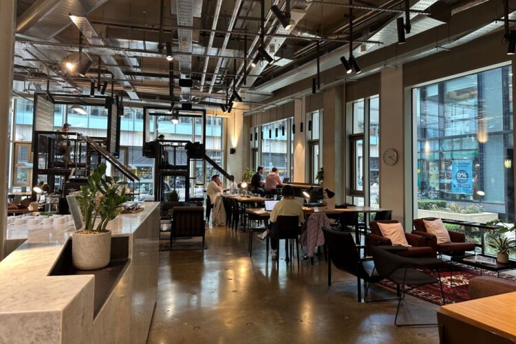 Bentley's new London office in the Stanley Building at 7 St Pancras Square