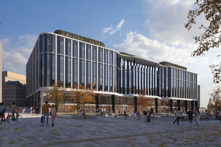 The Keystone building, designed by HOK, will be the second biggest on the Gilmorehill campus