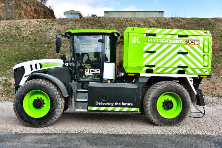 JCB's hydrogen refueller 