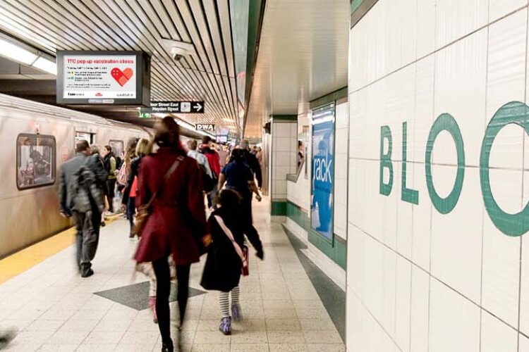Bloor-Yonge station is expecting to see a significant rise in passenger numbers