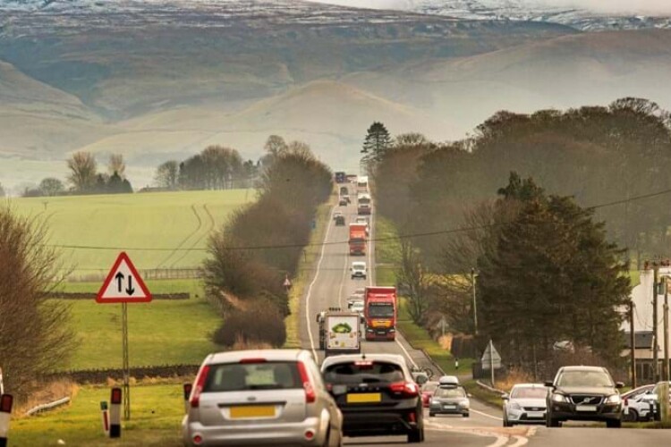 Image of A66 from National Highways' project page