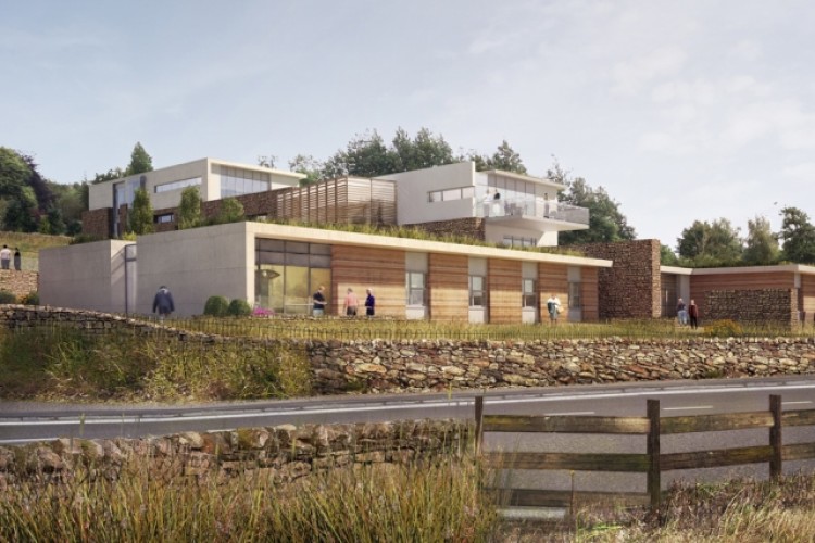Artist's impression of the Darley Dale centre