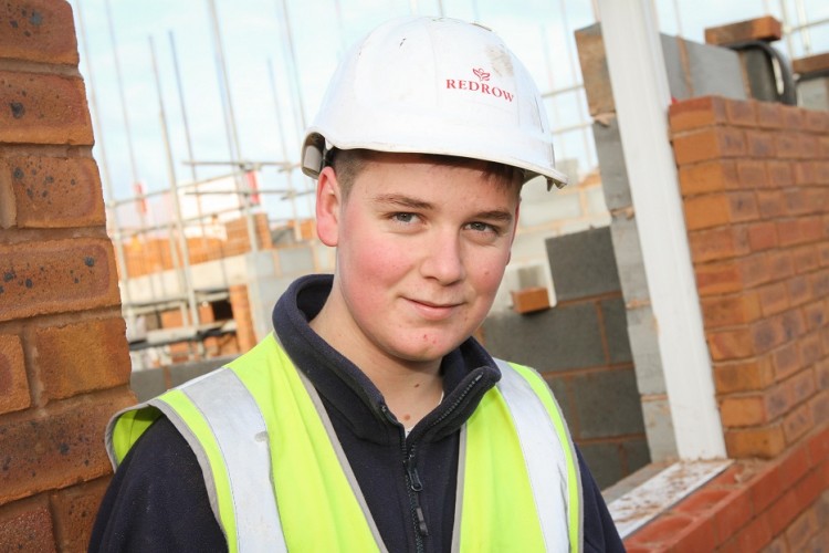 Redrow apprentice Jack Moore