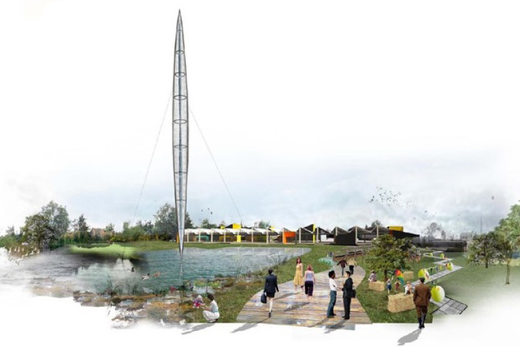 Artist's impression of Skylon Park