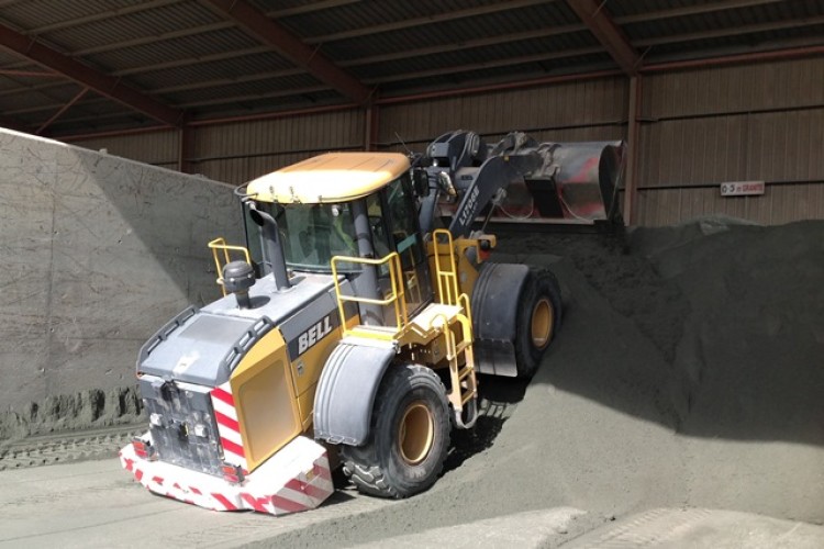 Bell Equipment 1706 wheeled loader at Marshalls in Halifax