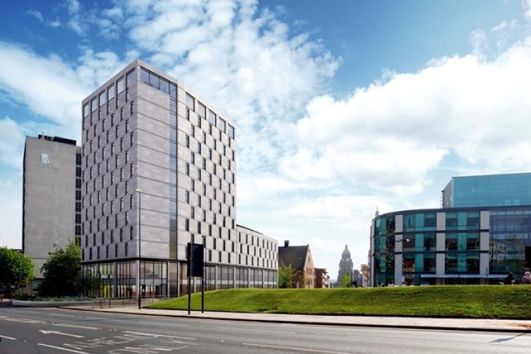 CGI of the new Hilton Leeds Arena hotel