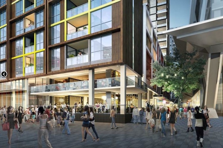 Lend Lease's plan includes retail and residential areas