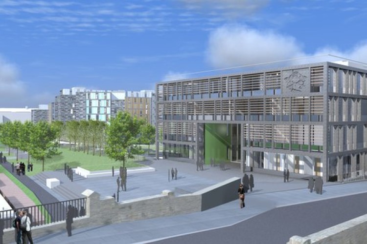 The new Boroughmuir High School 