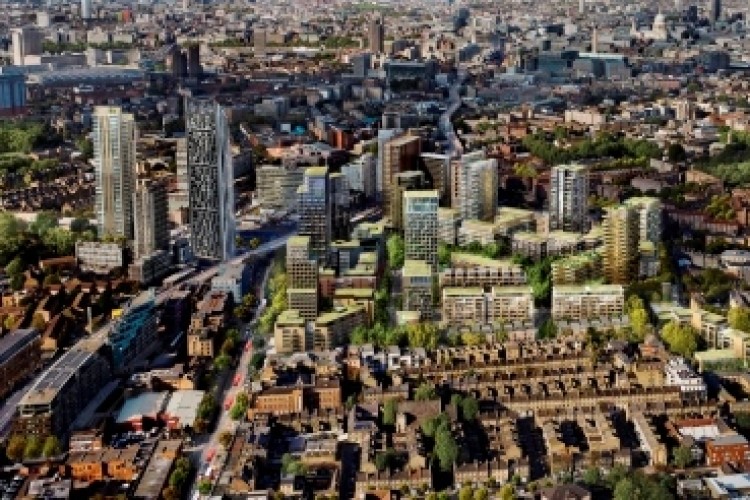 The &pound;1.5bn Elephant & Castle regeneration project