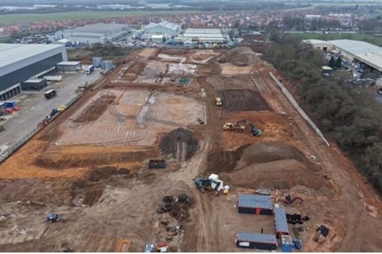 Plot 1 of Harrier Park is nearly ready