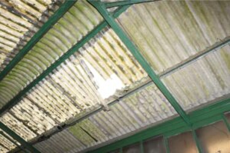 The hole left in the roof