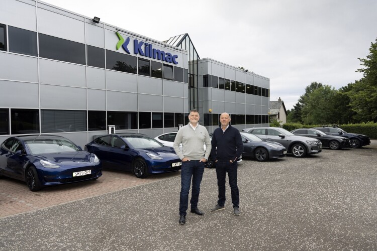 Athole McDonald (left) with Richard Kilcullen