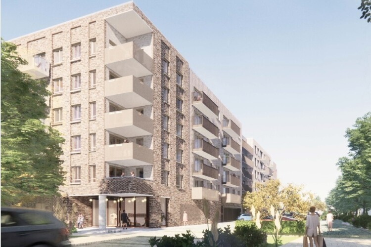 The planned phase 1b of Cheshunt Lakeside