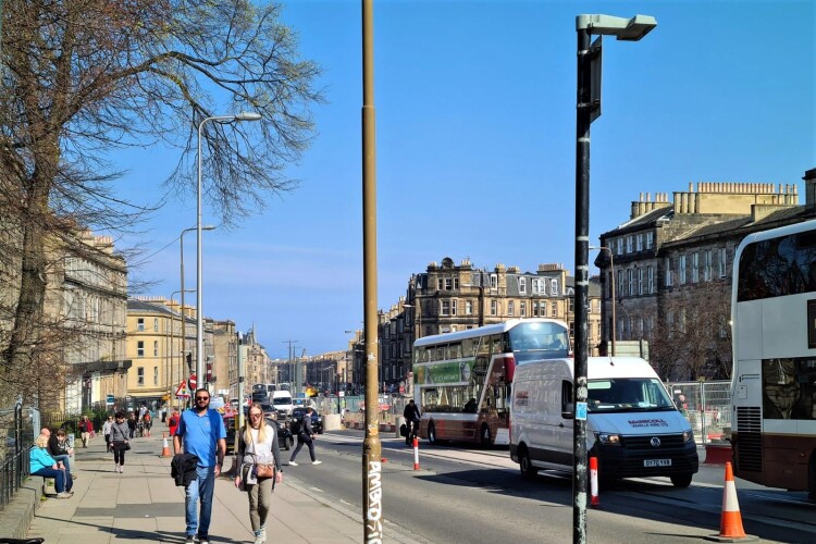 Homes will be built at Leith Walk to close a gap site to be vacated by an Edinburgh Tram&rsquo;s construction team