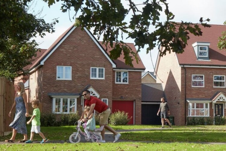 A Countryside Partnerships brochure shot