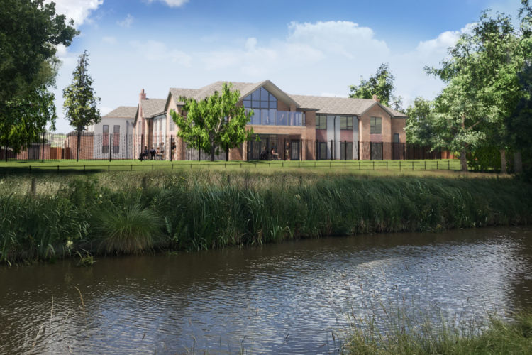 The planned Liberty Care Home in Whitchurch, Shropshire