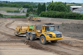 The Volvo A30G front-end can be re-configured with its original dump body if required