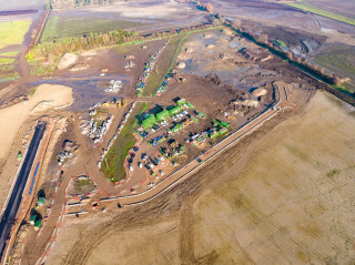 Aerial of Kingsgrove Wantage Phase 1