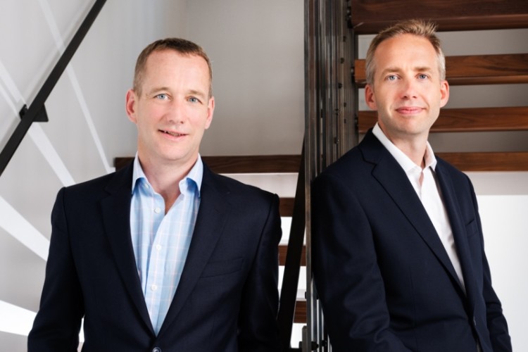 Chancerygate managing director Richard Bains and Hines senior managing director Ross Blair