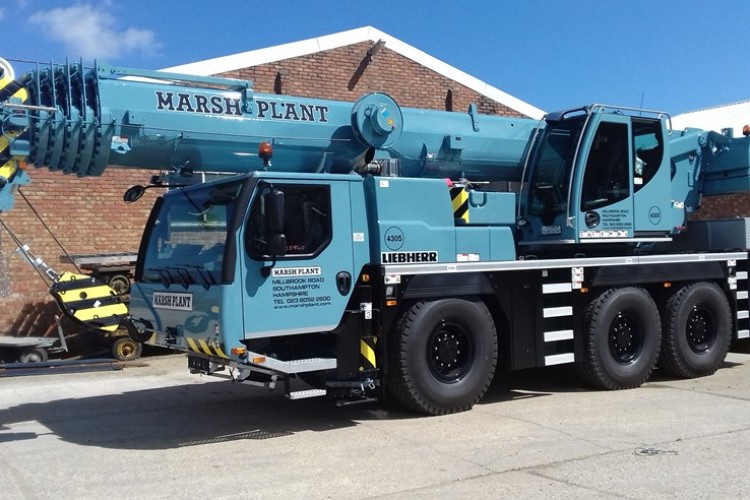 Marsh Plant has so far taken delivery of eight of the 12 Liebherr cranes it has on order