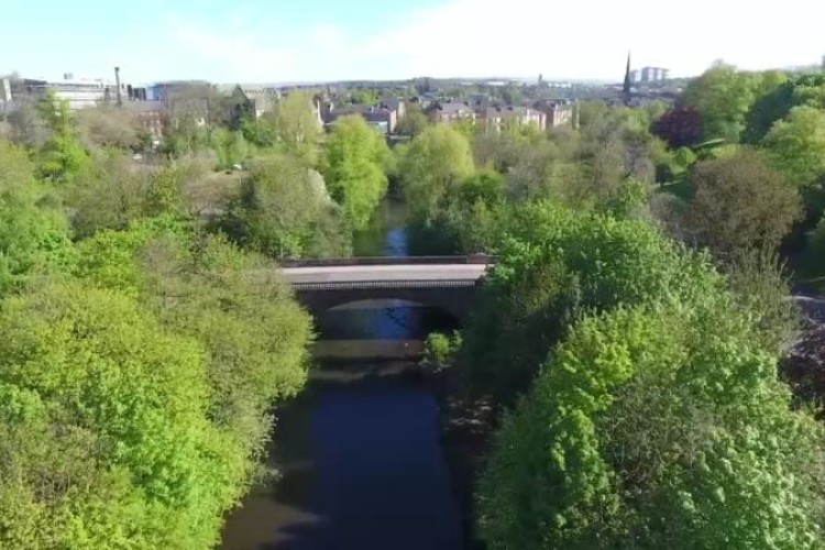 The project will improve water quality in the River Kelvin