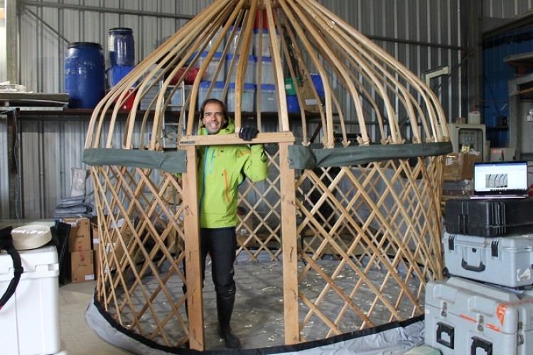The eco tent will be tested in Antarctica