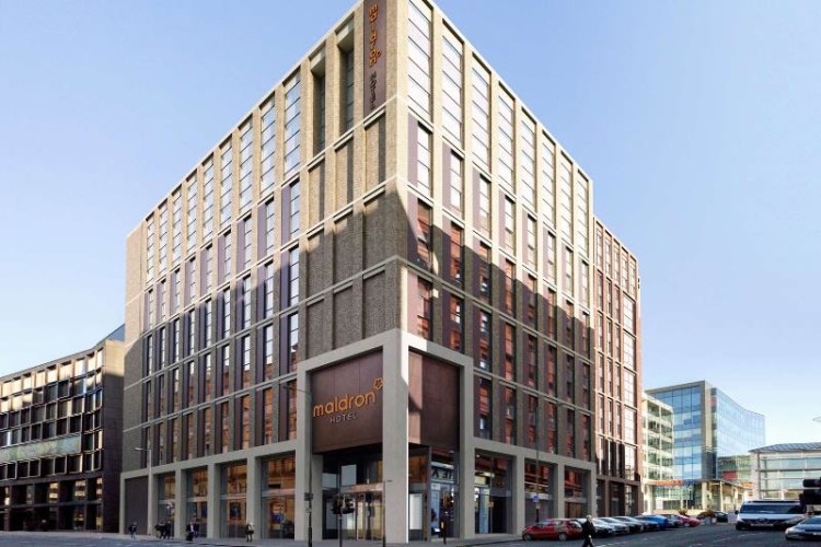 CGI of the forthcoming Maldron Hotel in Glasgow