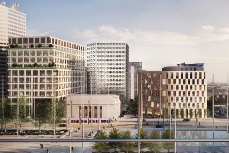 Arena Central masterplan to 2026