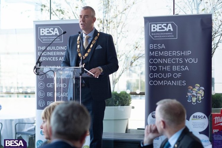 BESA president Tim Hopkinson