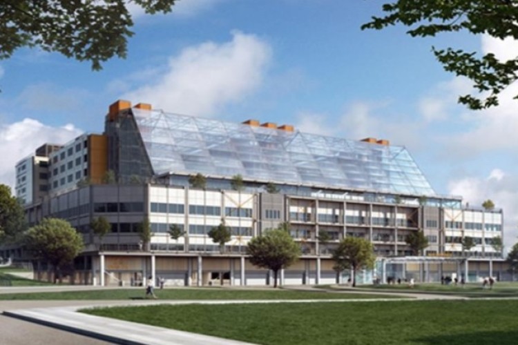Artist's impression of how the finished Midland Met Hospital will look