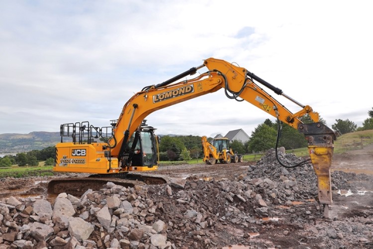 JCB X220 excavator