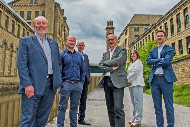 John Waterhouse (left) and his team