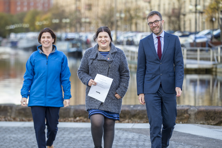 The project is being delivered by a partnership of Glasgow City Council, Scottish Canals and Scottish Water 