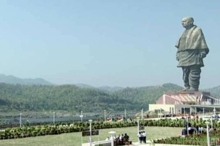 The statue was built by L&T with Turner International providing construction management services