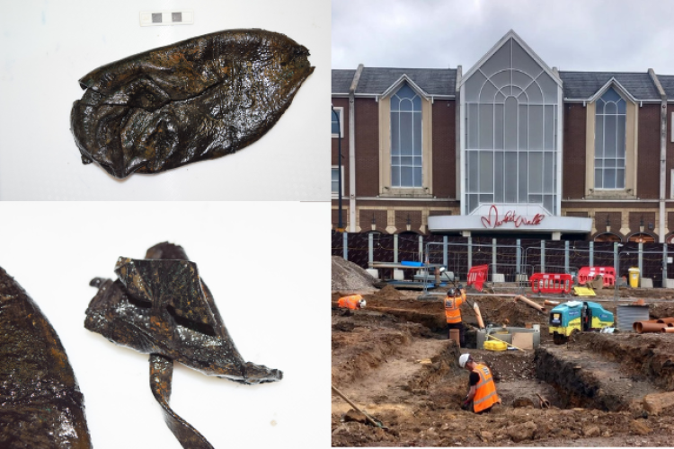Work in Northampton's Market Square and some of the finds