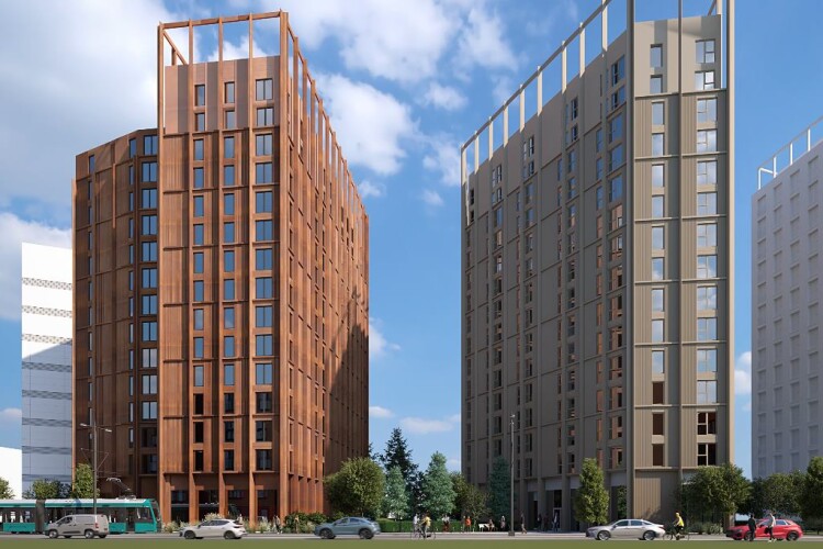 S Harrison Developments is planning a &pound;100m BTR development at Ocean Point 2 in Leith