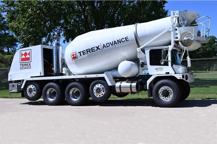 Terex Advance Commander FD5000 front discharge mixer truck &ndash; soon to be available hydrogen-powered, perhaps
