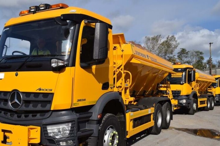 Balfour Beatty gritters