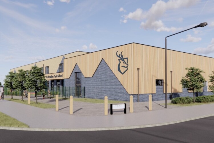 CGI of Beaulieu Park School [image courtesy of Ingleton Wood Architects]