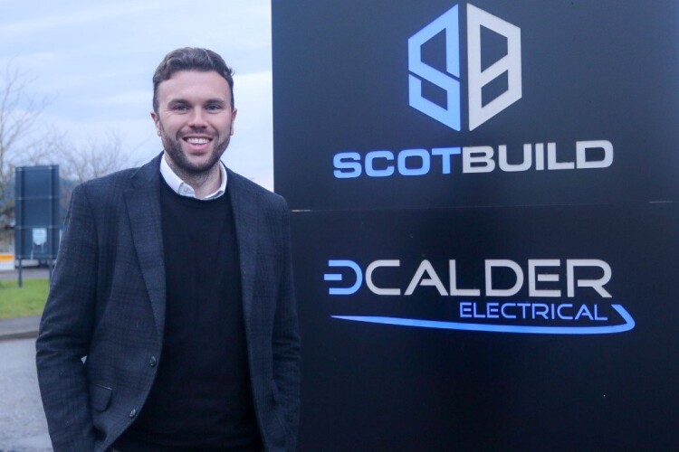 Daniel Cormack, managing director of Calder Electrical and Scotbuild