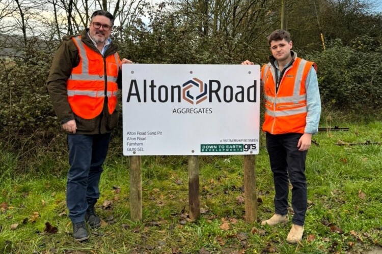 GRS chief executive Jon Fisher (left) with Down To Earth Developments owner Ben Maclean 