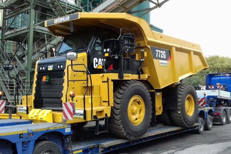 A Cat 772G rigid dump truck joins Chepstow&rsquo;s fleet