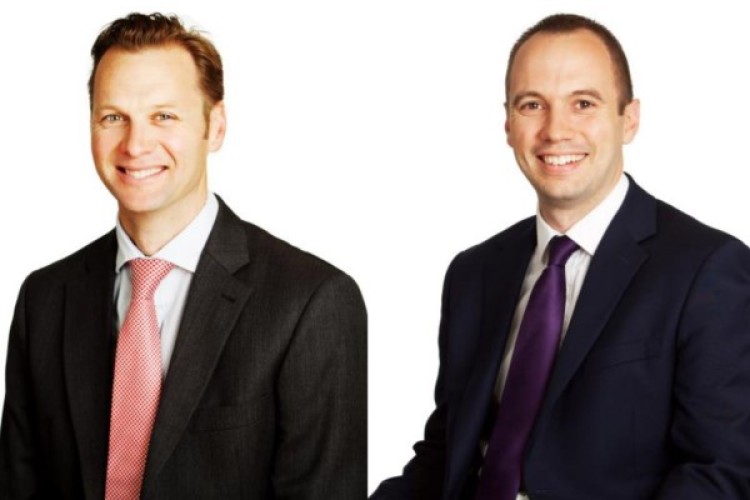 Digby Hebbard (left) is a partner and Christian Charles (right) is a senior associate in the construction team at Fladgate