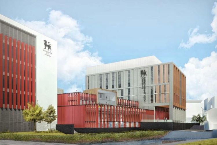 CGI of the new building